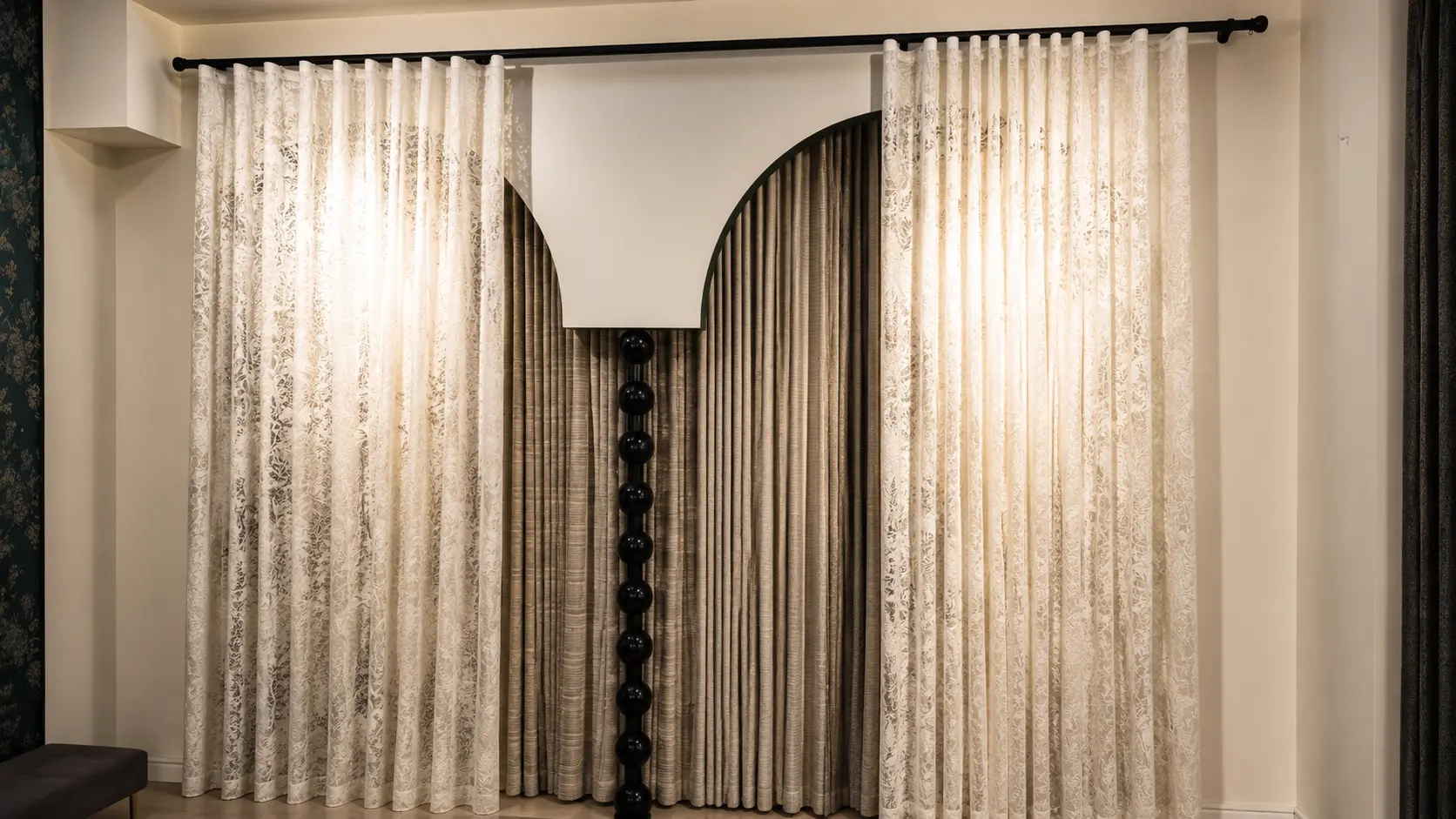 Living room curtain inspiration