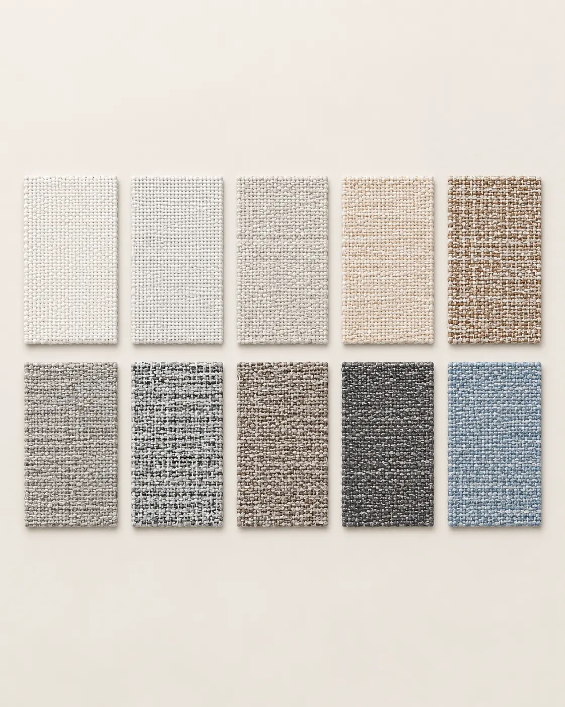 Balanced texture curtain fabric