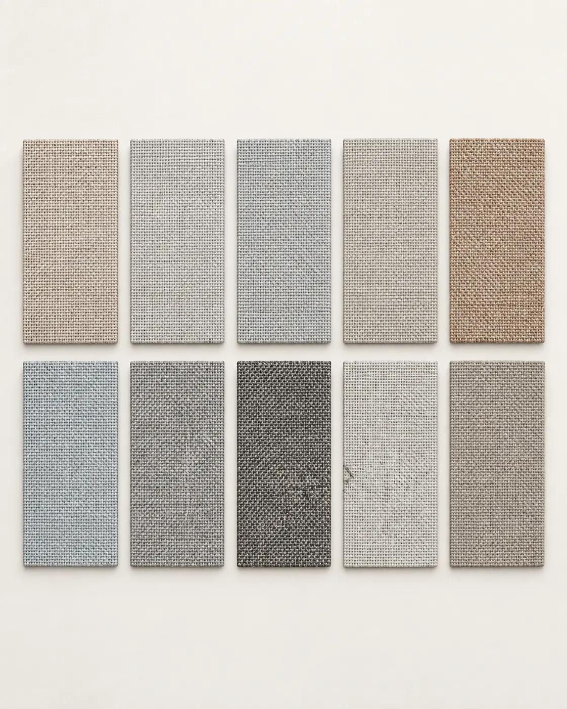Textured curtain fabric